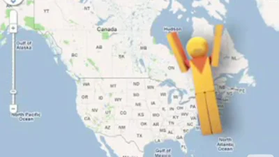 Assistent Pegman krijgt prominente rol in Google Maps