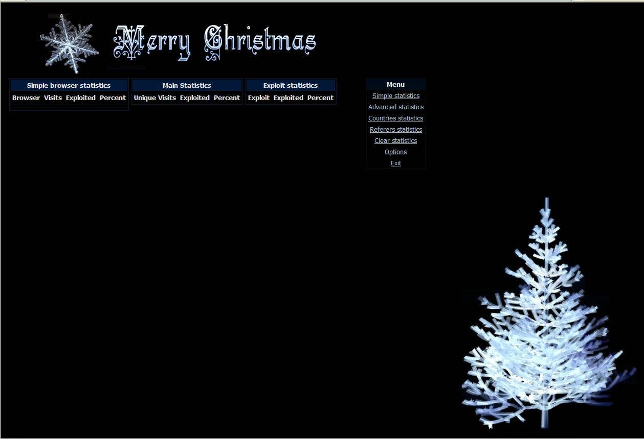 Malwarepakket met kerstthema te koop