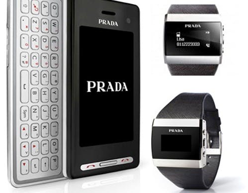 LG PRADA II krijgt horloge als extra mode-accessoire