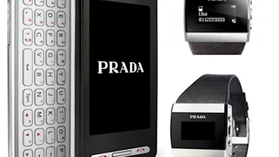 LG PRADA II krijgt horloge als extra mode-accessoire