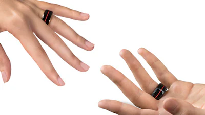 Slimme HB Ring toont hartslag partner