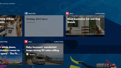 Langverwachte Tijdlijn-functie Windows 10 maakt debuut