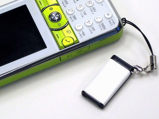 Usbstick met lucifergewicht