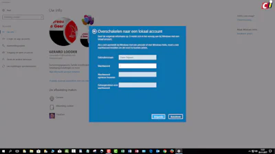 Windows 10 zonder Microsoft-account