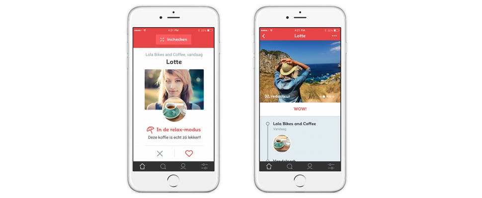 Datingapp Plekk draait om favoriete plekken en interesses