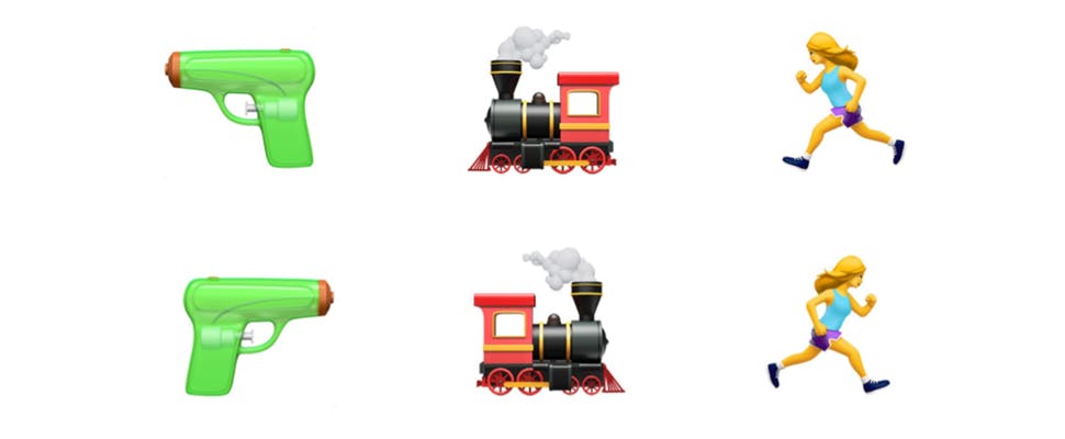 Emoji vanaf 2018 om te keren