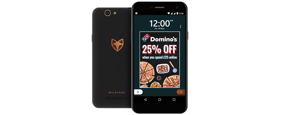 Smartphone met korting in ruil voor reclame op scherm