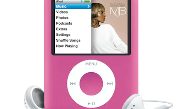 iPod nano nu ook in het roze