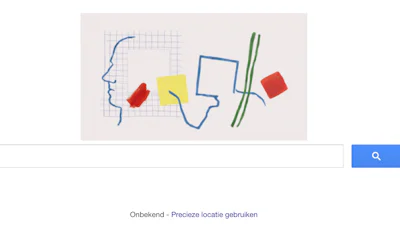 Roger Raveel herdacht door Google