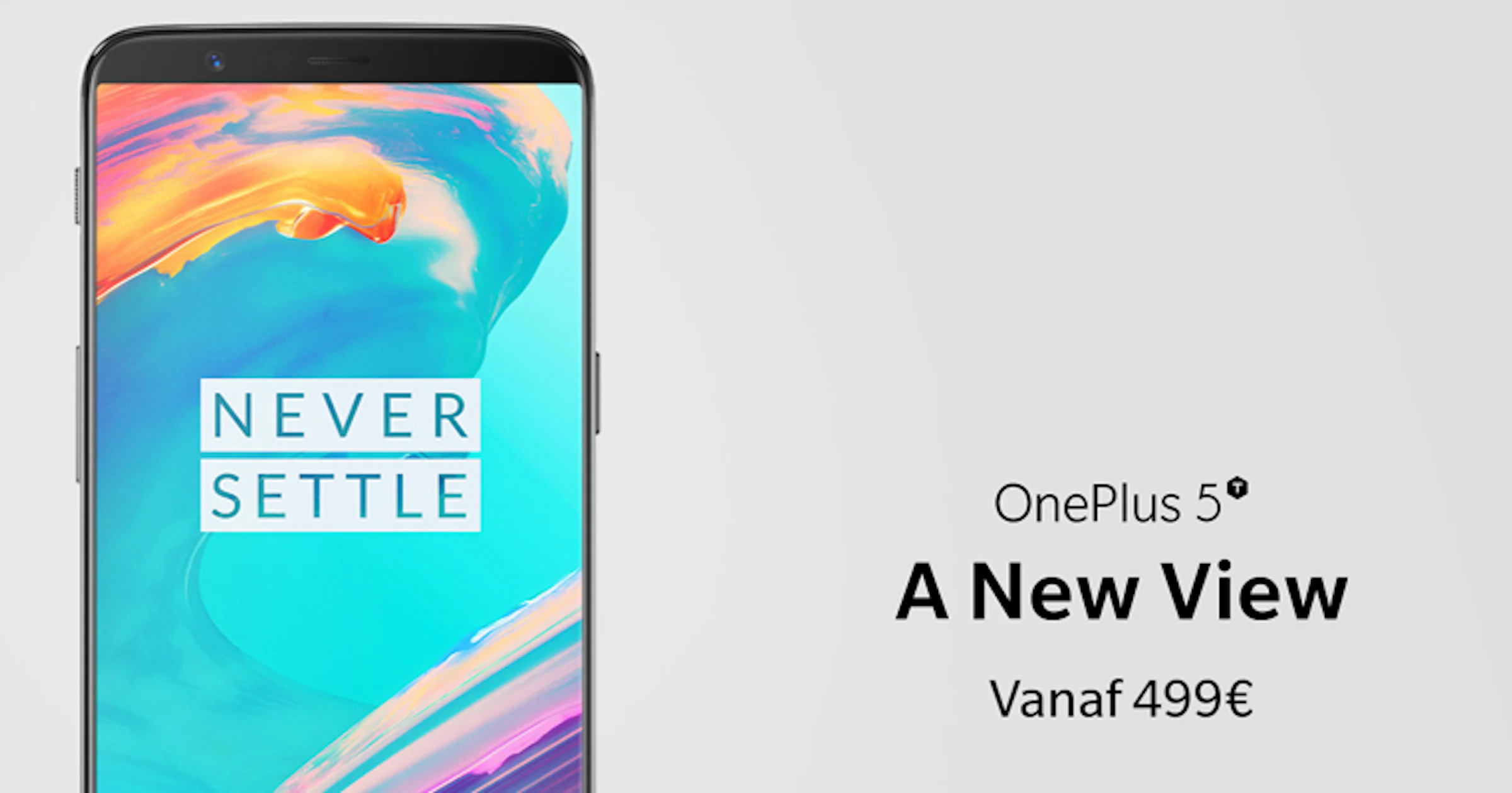 OnePlus 5T vanaf 21 november te koop