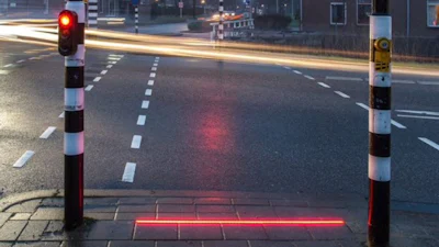 Lichtlijn voor smartphone-zombies blijkt te werken