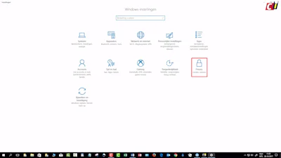 Windows 10: privacy-instellingen