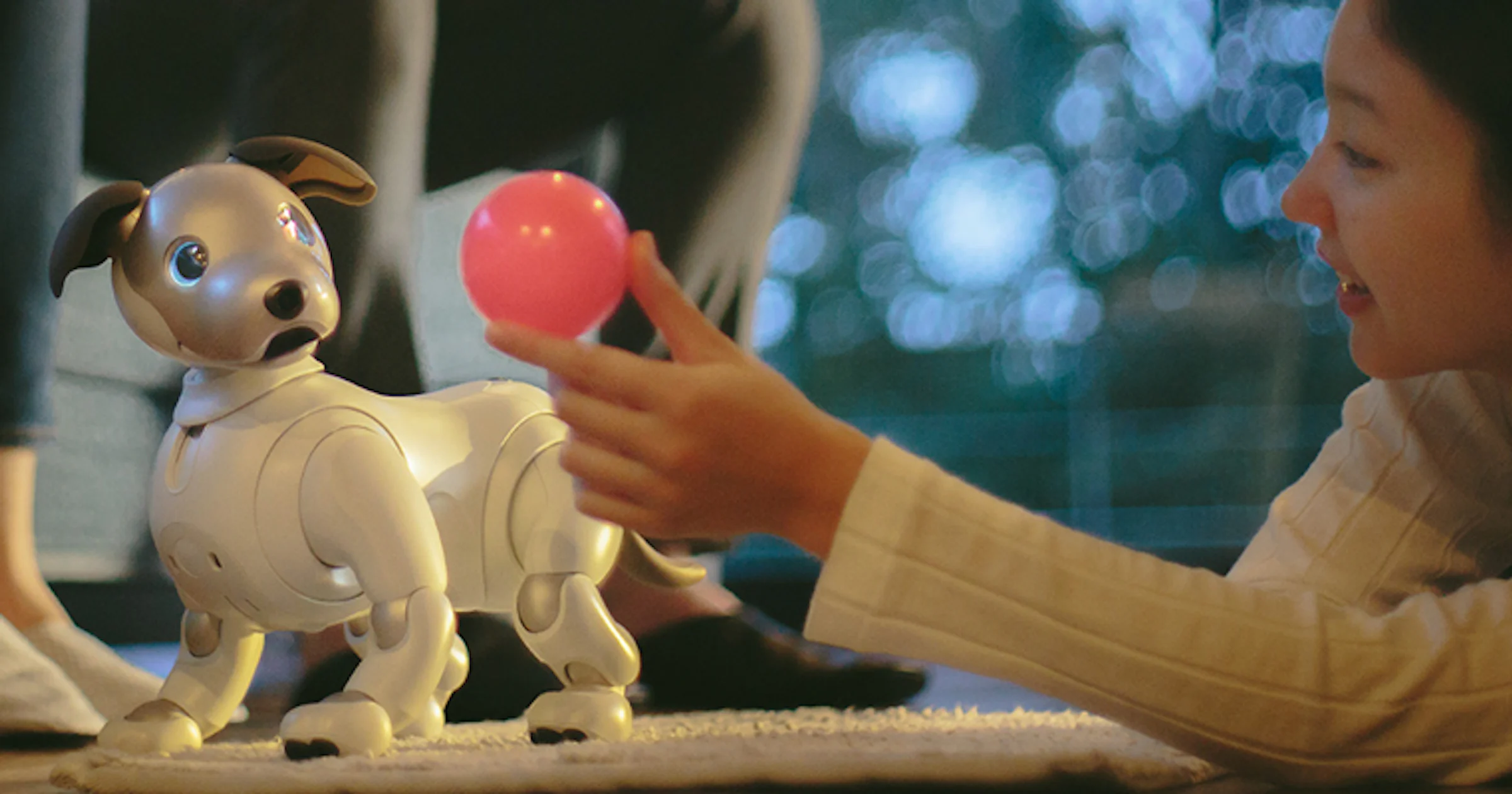 Robothondje Aibo terug van weggeweest