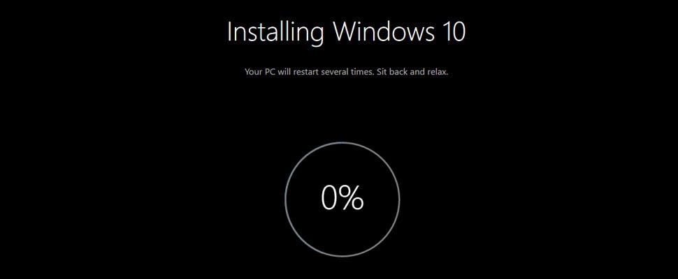 Laat vrienden schrikken met nep-installatiescherm Windows 10