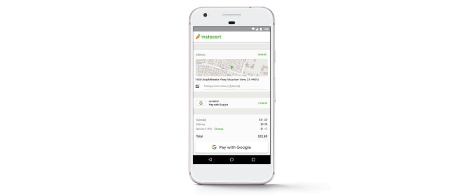 'Betalen met Google' maakt mobiel shoppen makkelijker