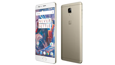 Gouden variant OnePlus 3 volgende maand te koop