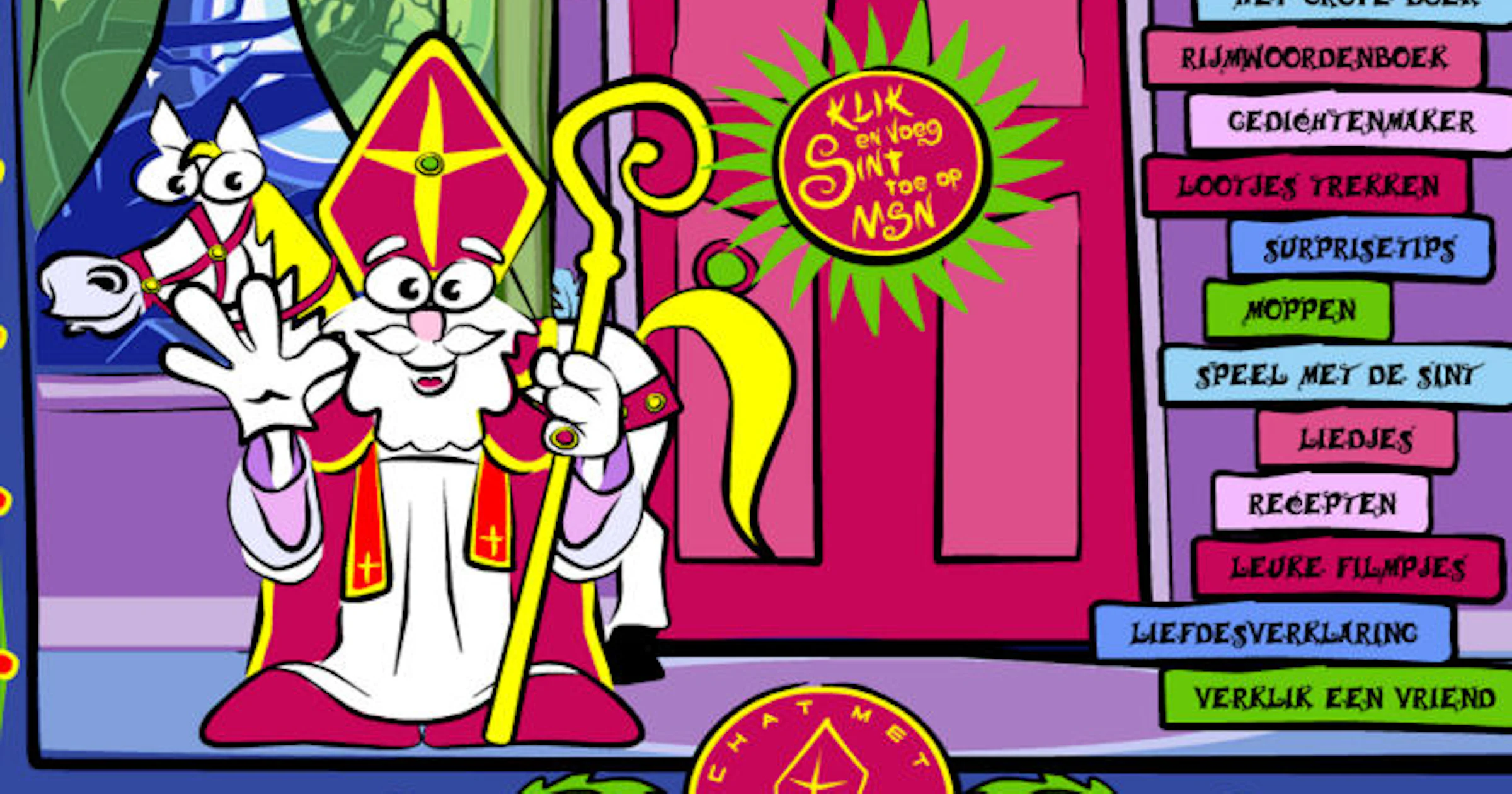 Chatten met Sinterklaas