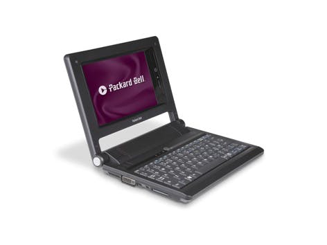 Nieuw ultrakleine notebookje van Packard Bell