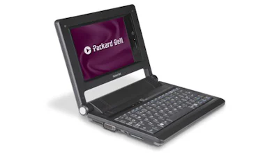 Nieuw ultrakleine notebookje van Packard Bell