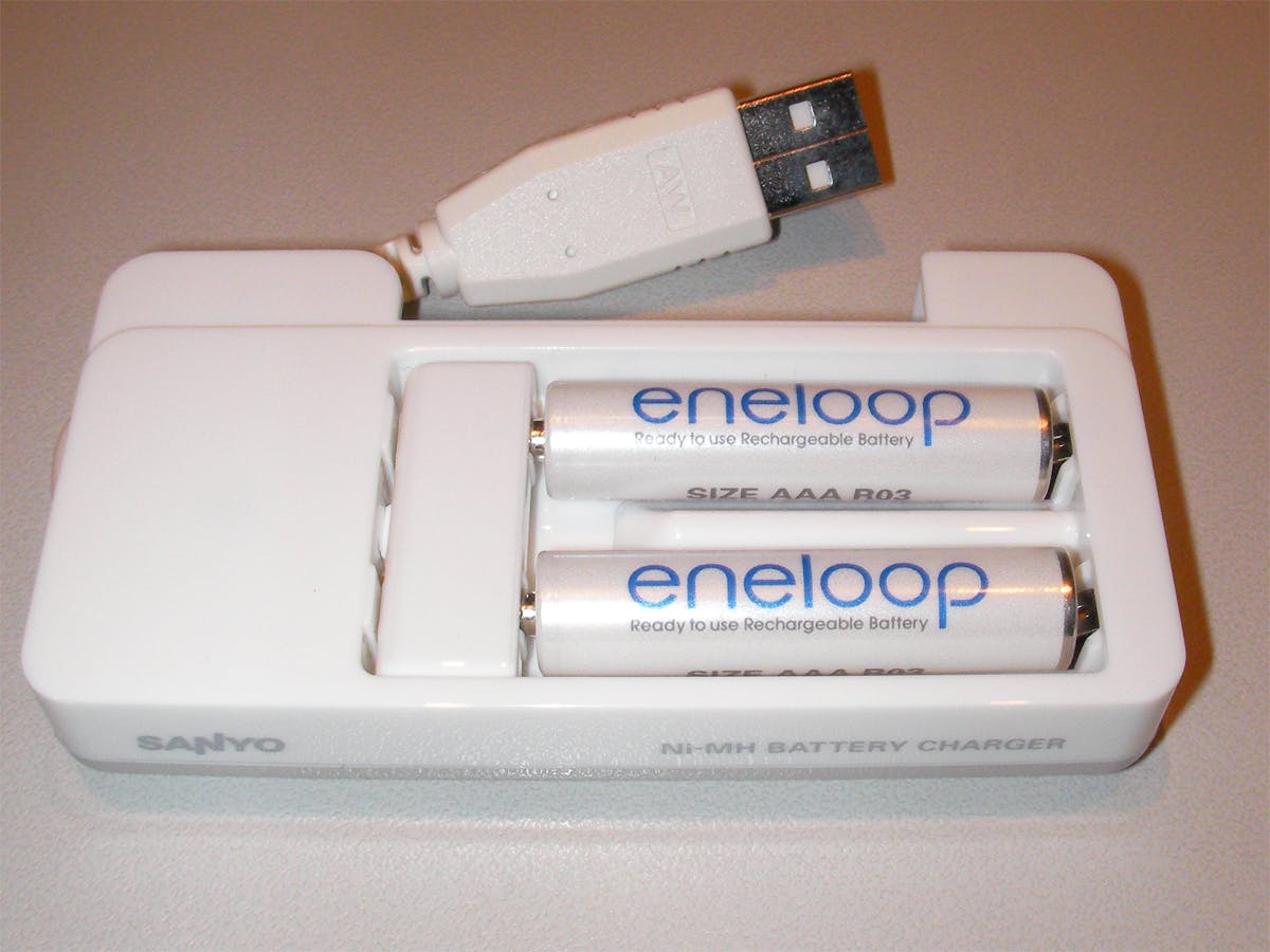 Computer als batterij-oplader