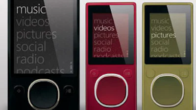 Microsoft brengt nieuwe versie Zune uit
