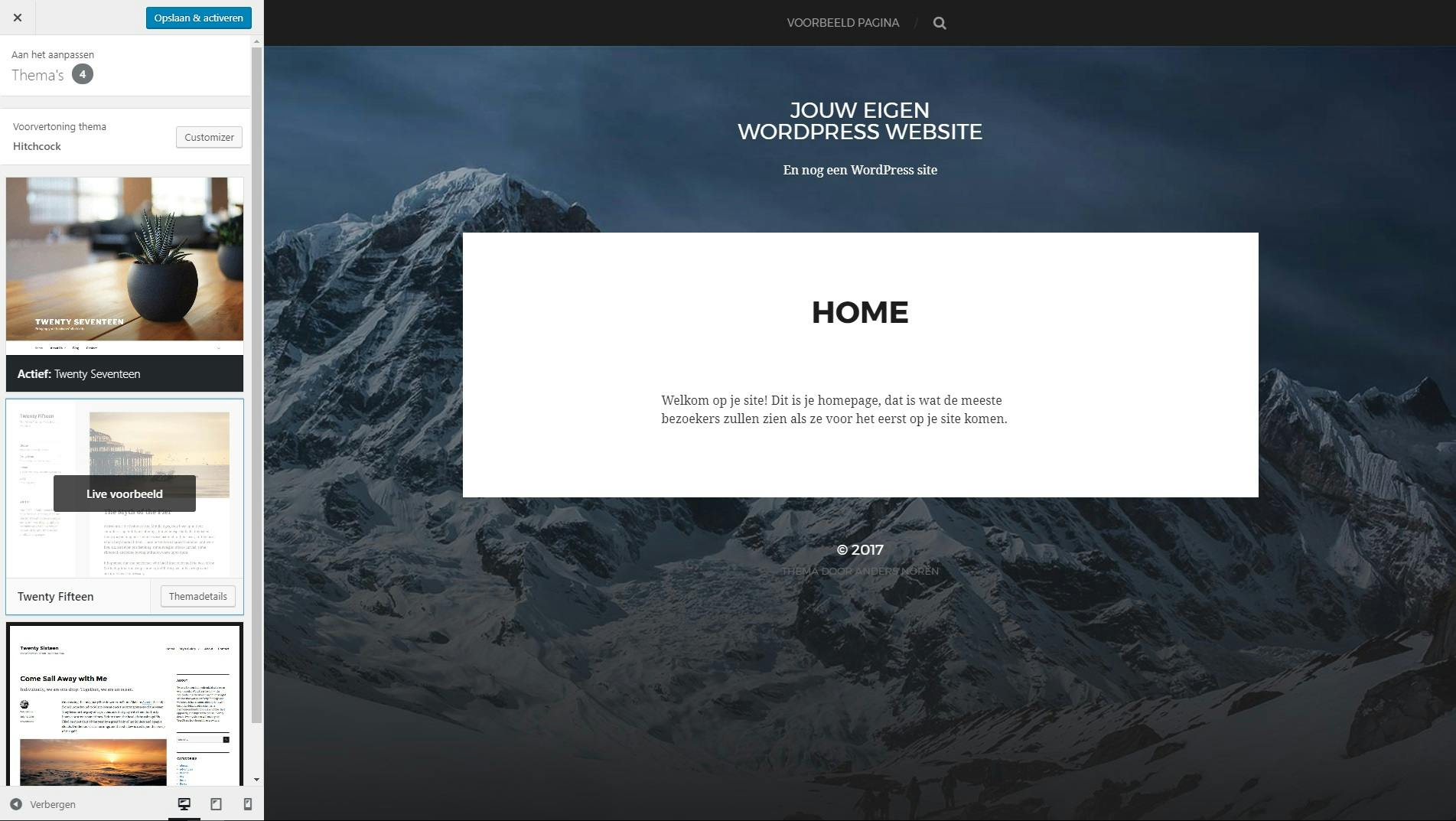 Een eigen website bouwen?