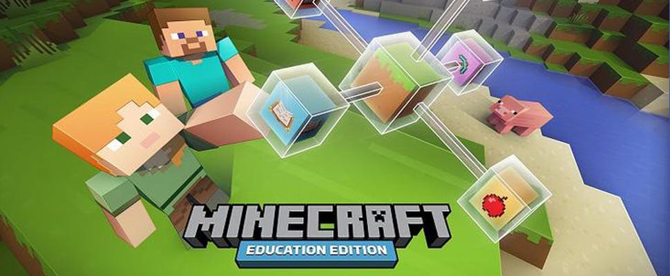 Microsoft lanceert Minecraft voor in de klas