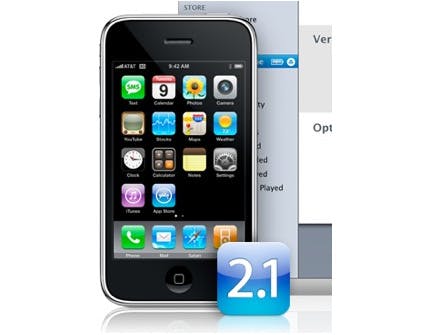iPhone firmware 2.1 lost veel problemen op