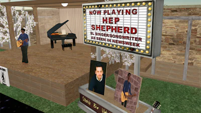 Second Life-muzikant stapt over naar echte wereld