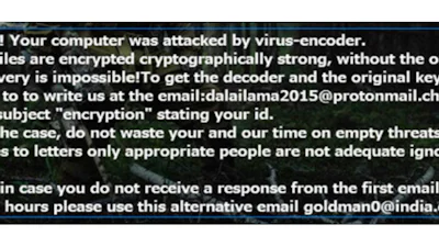 ESET waarschuwt voor gevaarlijke ransomware Crysis