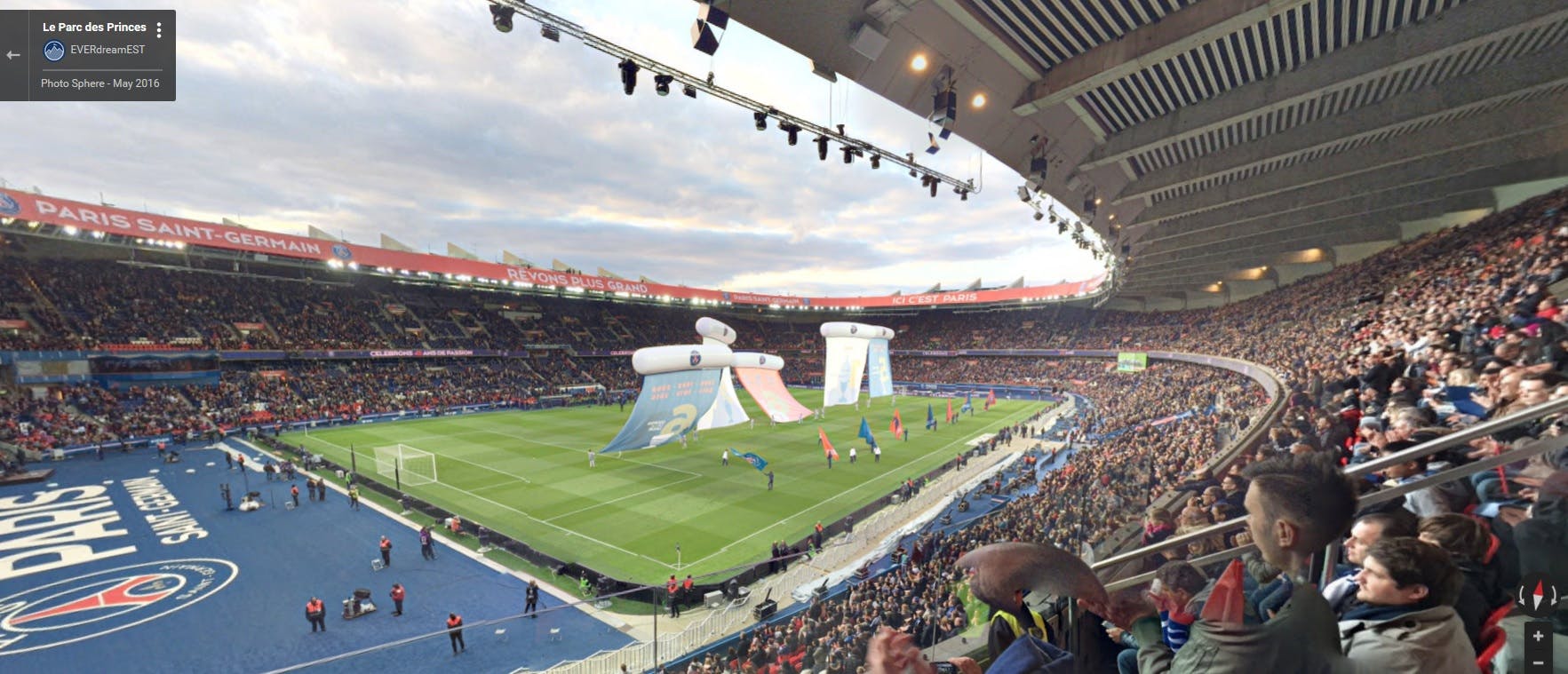 Bekijk de Franse EK-stadions in Google Streetview