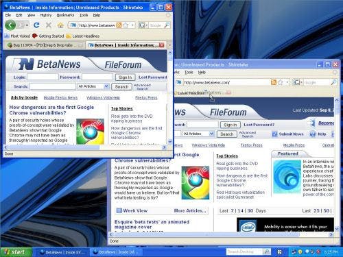 Uitstel voor nieuwe Firefox door Chrome?