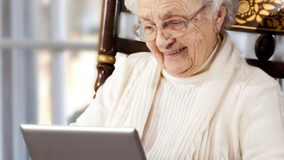 CBS: Vooral 75+er gebruikt geen internet