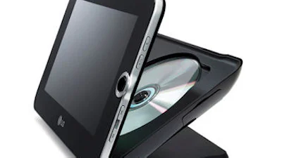 Digitale fotolijst + dvd-speler =