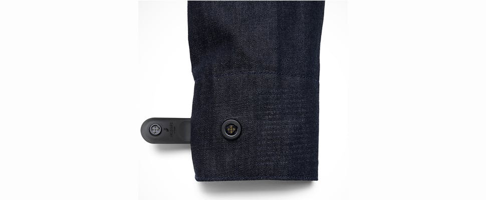 Zo gaat een slimme jas in de was