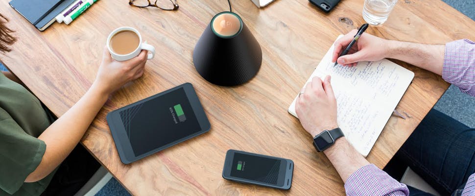 Smartphone draadloos laden op afstand met Pi