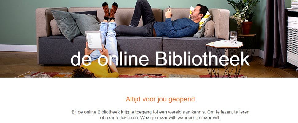 Online bibliotheek met e-boeken telkens populairder