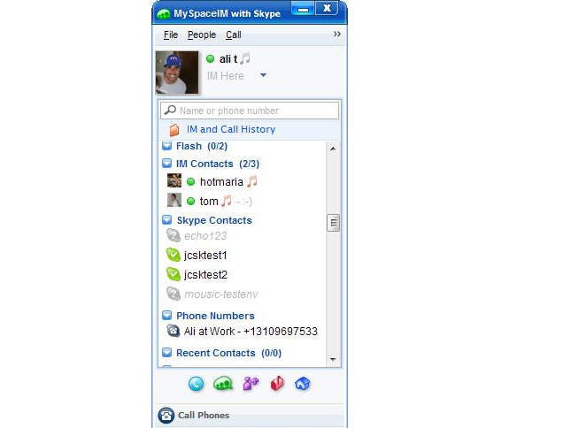 MySpace en Skype gaan samenwerken