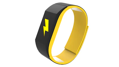 Pavlok-armband geeft schok bij gat in de hand