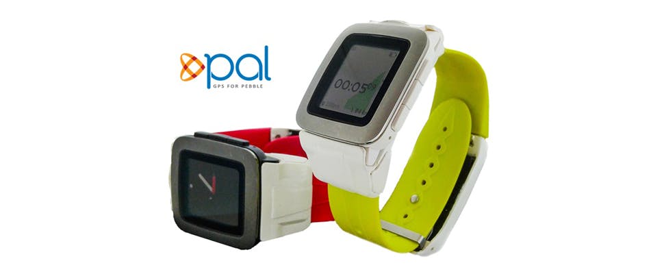 Pebble houdt het nóg langer vol met Pal Strap-bandje