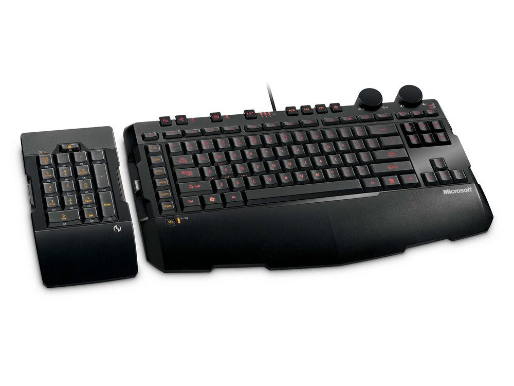 Nieuw werk-en-game toetsenbord van Microsoft