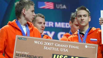 Nederland: 1x goud, 2x zilver op World Cyber Games