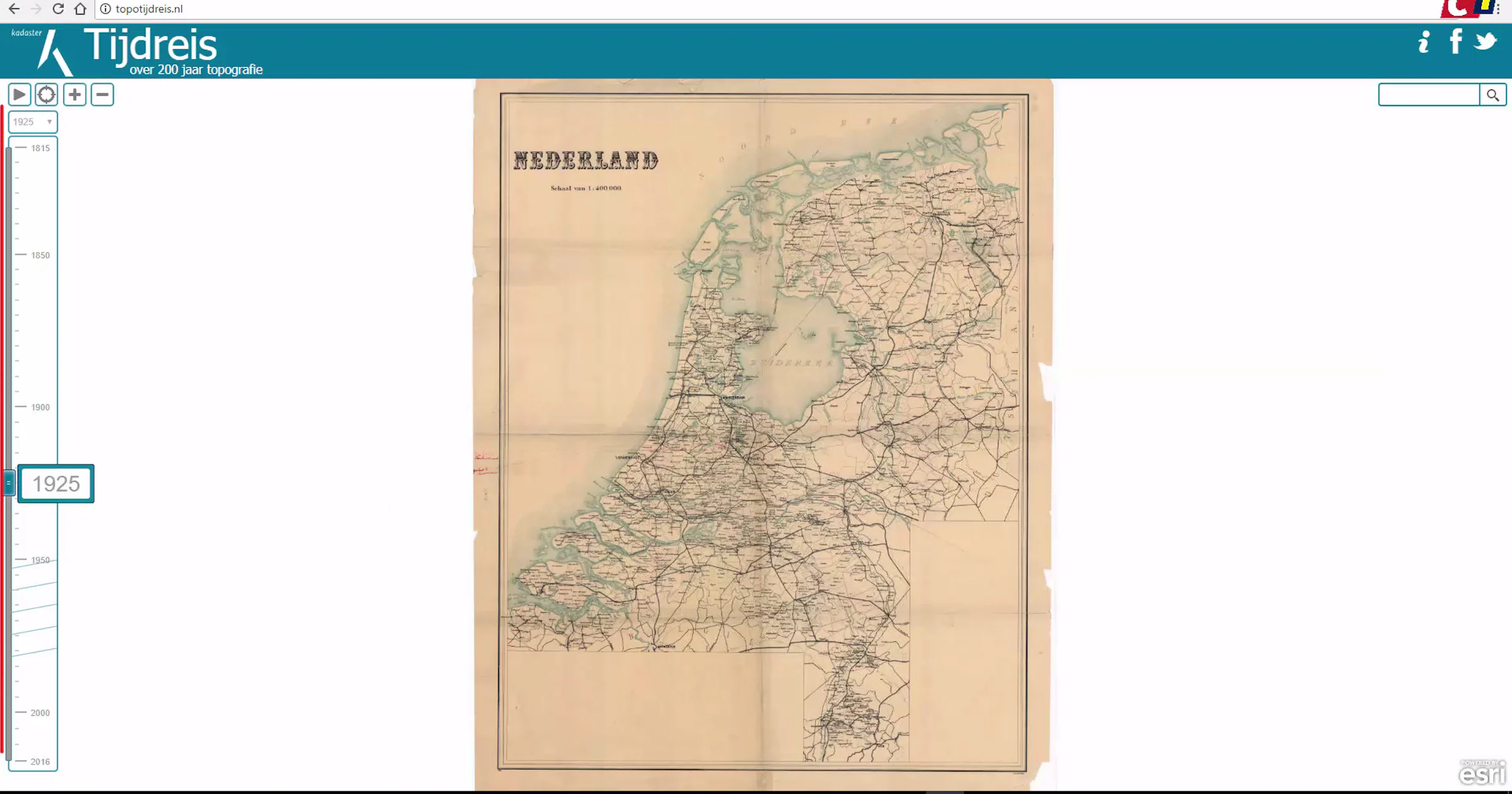 Topografisch tijdreizen