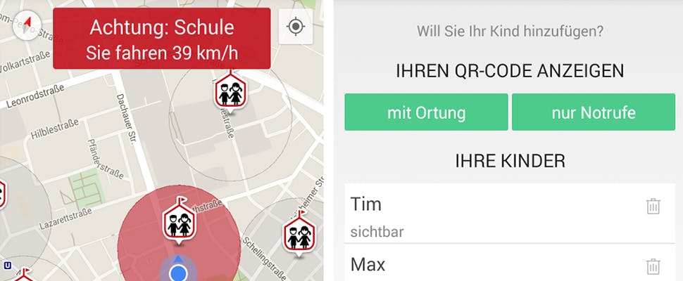 App houdt overstekende kinderen in de gaten