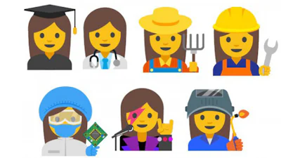 'Vrouwen niet goed genoeg in emoij's vertegenwoordigd'