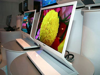 Sony OLED-televisies in 2009 in Europa te koop