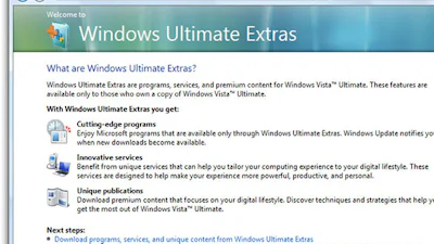 Vista Ultimate is Ultieme Teleurstelling geworden
