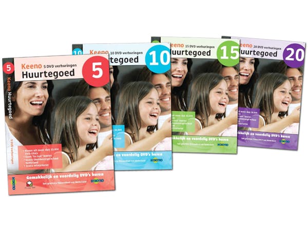 Online dvd's huren zonder abonnement