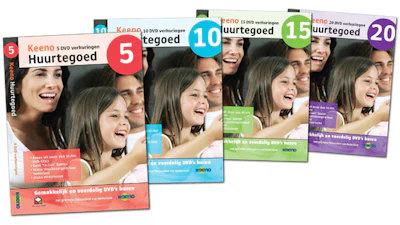 Online dvd's huren zonder abonnement