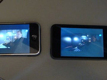 Apple geeft fouten scherm iPod Touch toe